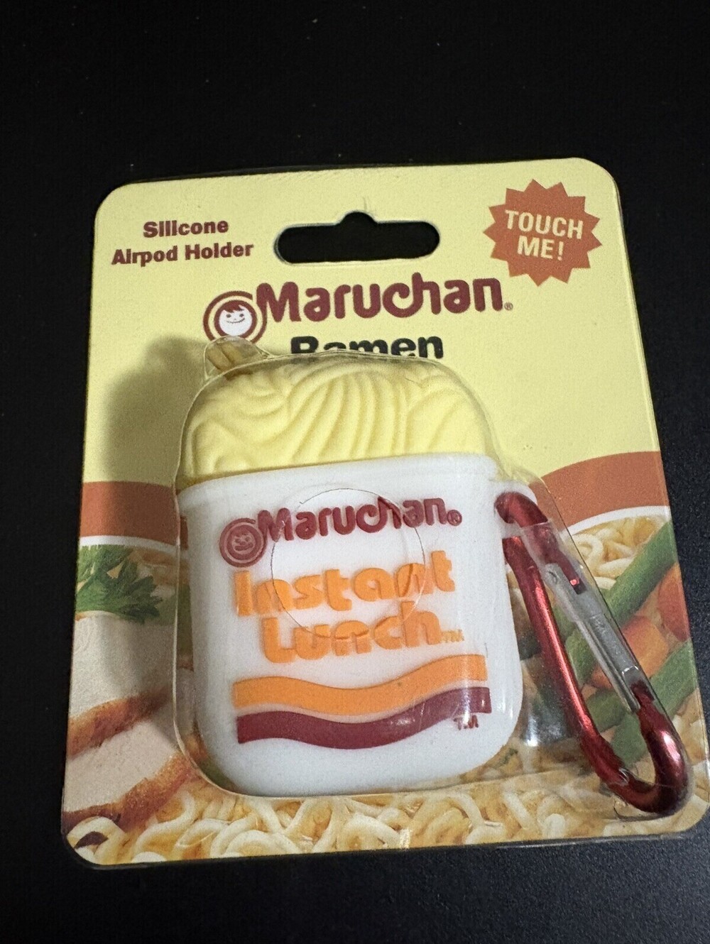 Maruchan Ramen Silicone Earphone AirPod Holder Case New